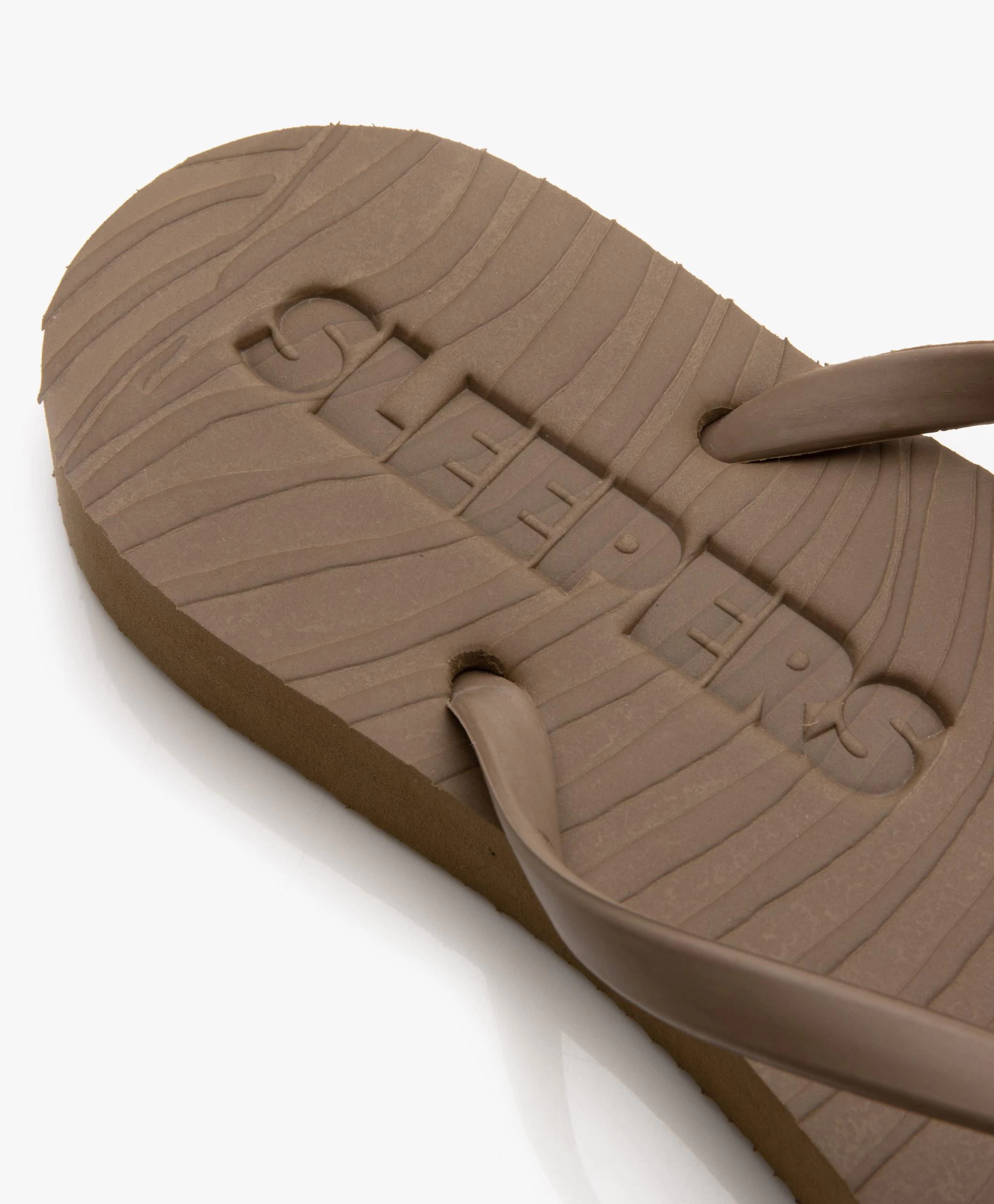 Sleepers Slim Tapered Teenslippers Van Natuurlijk Rubber - Zand 7 Sleepers Slim Tapered Teenslippers Van Natuurlijk Rubber - Zand - Afbeelding 5