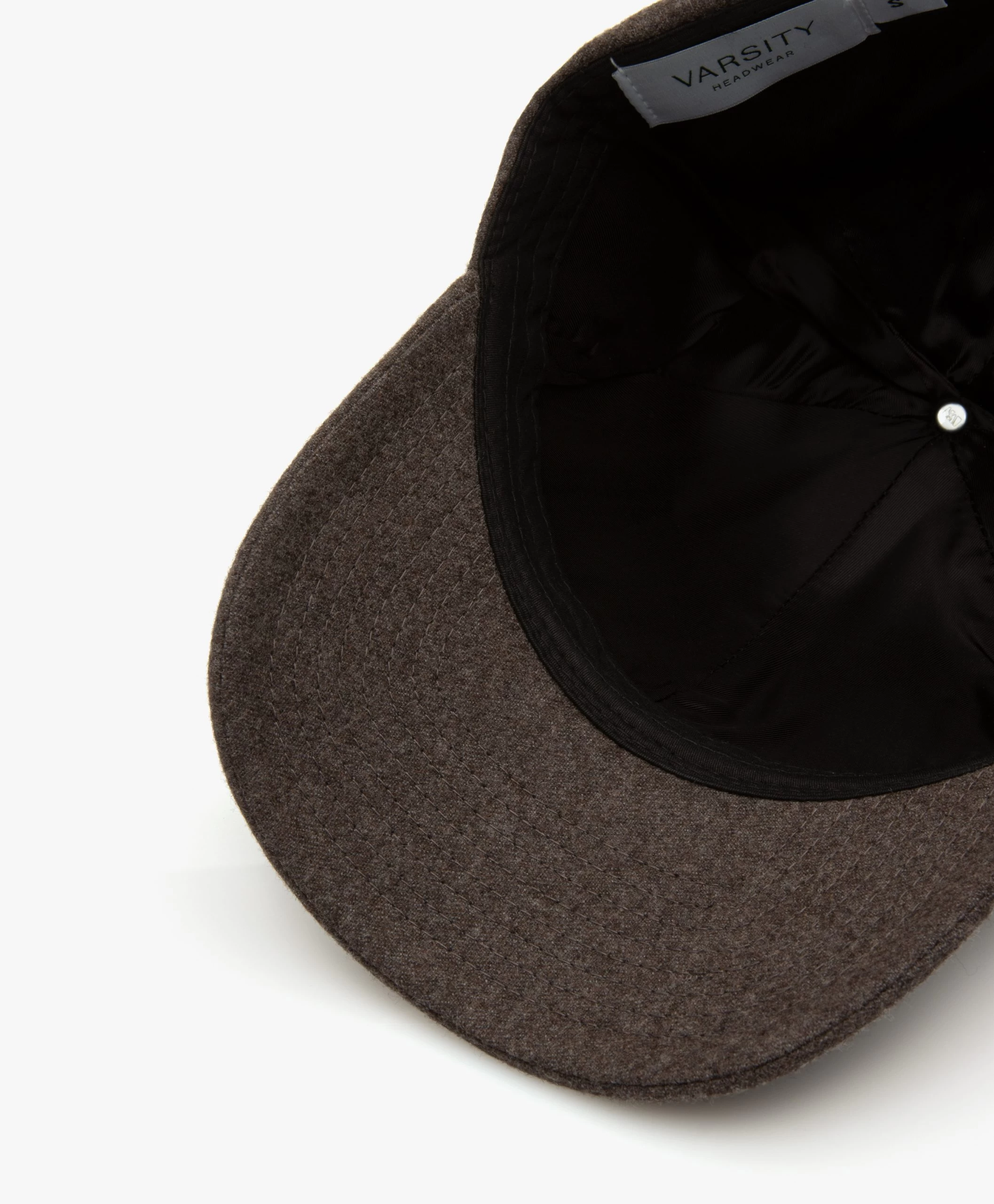 Varsity Headwear Wollen Pet - Walnut Brown 10 Varsity Headwear Wollen Pet - Walnut Brown - Afbeelding 8