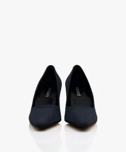 Panara Suède Pumps - Donkerblauw -Boetiek Modewinkel f1db792c 777a 4094 a0b5 fb946ad753df 02