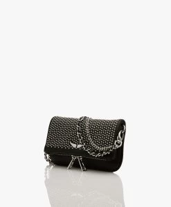 Zadig & Voltaire Rock Nano Leren Crossbody Tas Met Studs - Zwart -Boetiek Modewinkel f236a73b 35a8 4cd2 89c0 1e9d932f665c 06