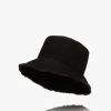 Iro Veneto Fringe Bucket Hat - Zwart