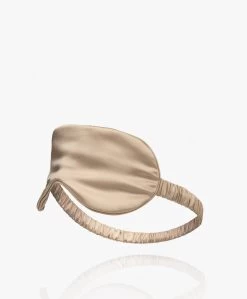 By Dariia Day Mulberry Zijden Slaapmasker - French Beige