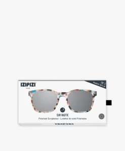 Izipizi Sun Nautic Polarized Zonnebril - Blauw Tortoise/Groene Glazen -Boetiek Modewinkel izipizi nautic polarized blue tortoise green 02