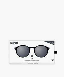 Izipizi Sun #D Zonnebril - Zwart/ Grijze Glazen -Boetiek Modewinkel izipizi sun letmesee d black soft grey lenses 02 1